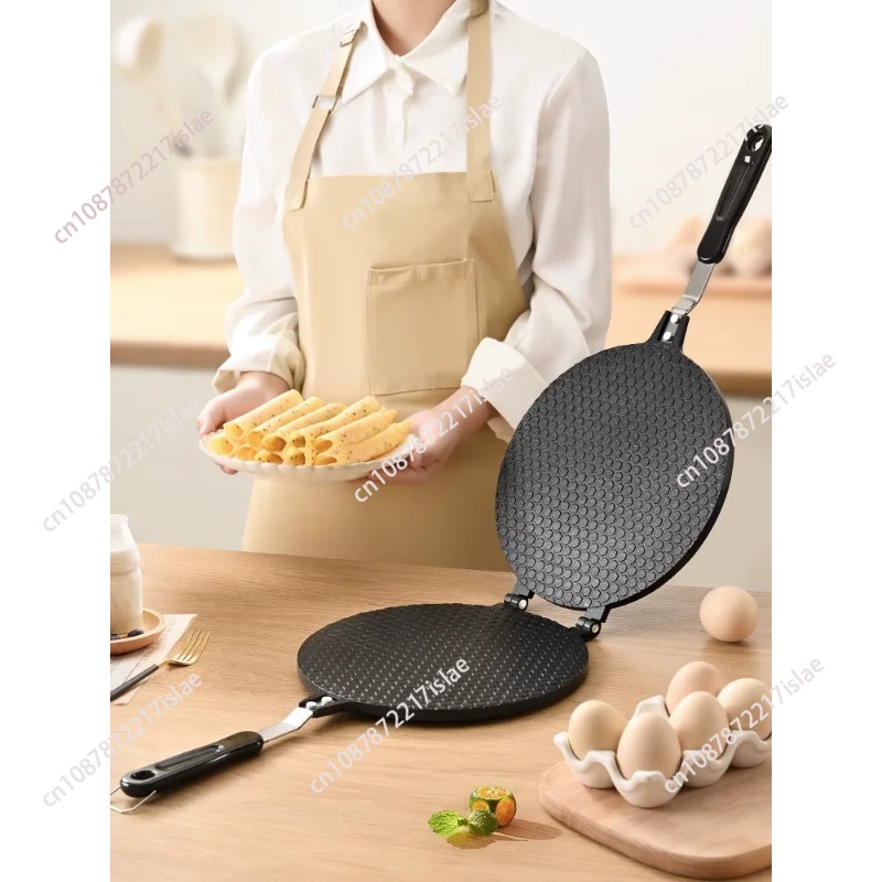 Gas Type Non-stick Waffle Cone - Egg Waffle Pan 评论和价格